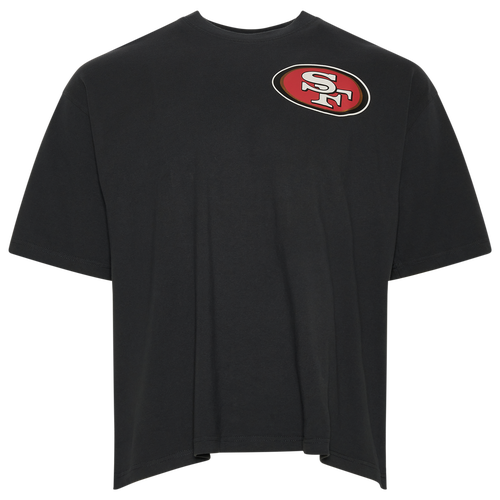 

New Era Mens San Francisco 49ers New Era 49ers Big Logo T-Shirt - Mens Black Size S