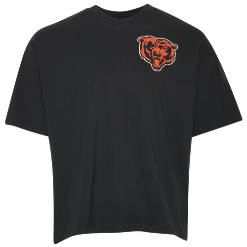 

New Era Mens Chicago Bears New Era Bears Big Logo T-Shirt - Mens Black Size XL