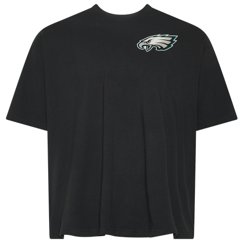 

New Era Mens Philadelphia Eagles New Era Eagles Big Logo T-Shirt - Mens Black Size M