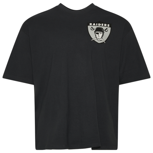 

New Era Mens New Era Raiders Big Logo T-Shirt - Mens Black Size XL