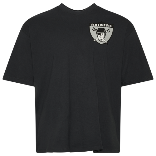 

New Era Mens New Era Raiders Big Logo T-Shirt - Mens Black Size M