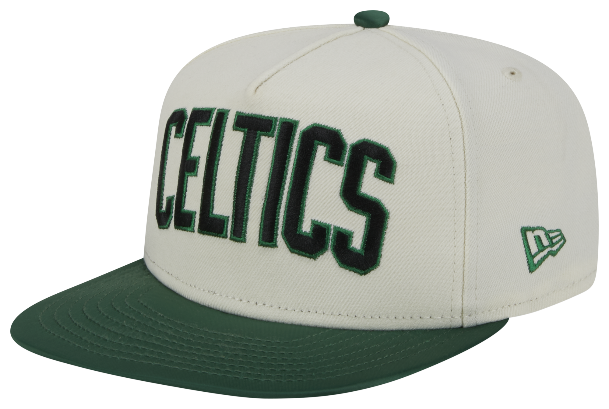 New Era Celtics A Frame Satin Snapback