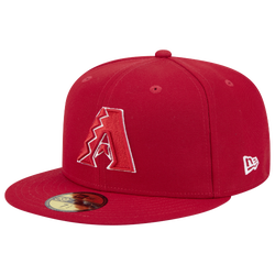 Adult - New Era Diamondbacks 5950 Evergreen SP Fitted Hat - Scarlet/Scarlet