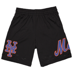 Men's - New Era Mets 865 Shorts - Black/Multi