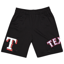 Men's - New Era Rangers 865 Shorts - Black/Multi