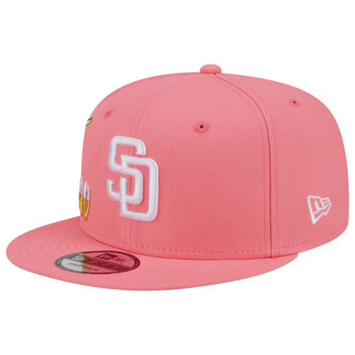 

New Era Mens San Diego Padres New Era Padres City Connect 22 Snapback - Mens Pink Size One Size