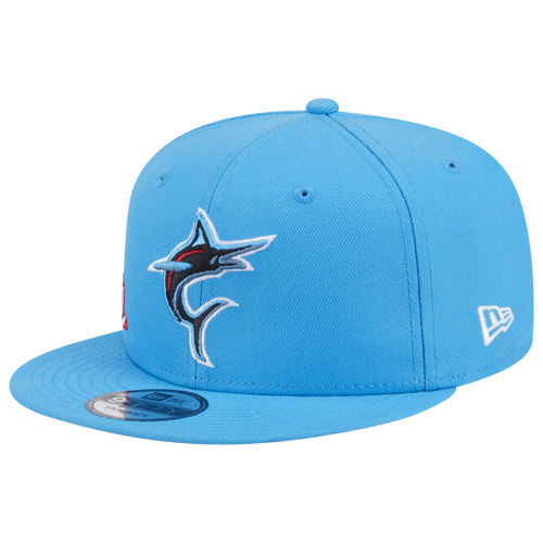 

New Era Mens Miami Marlins New Era Marlins City Connect 22 Snapback - Mens Teal Size One Size