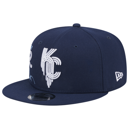 

New Era Mens Kansas City Royals New Era Royals City Connect 22 Snapback - Mens Navy Size One Size