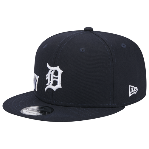 

New Era Mens Detroit Tigers New Era Tigers City Connect 23 Snapback - Mens Navy Size One Size