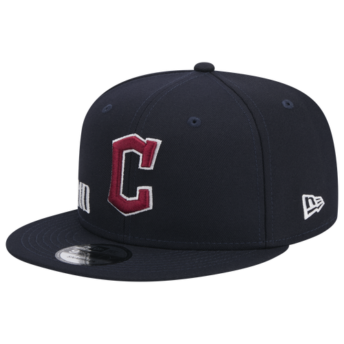 

New Era Mens Cleveland Guardians New Era Guardians City Connect 23 Snapback - Mens Navy Size One Size