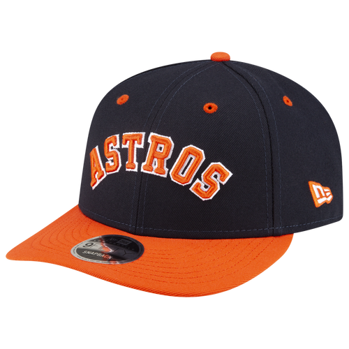 

New Era New Era Astros Felt 9FIFTY Cap - Adult Navy/Orange Size One Size