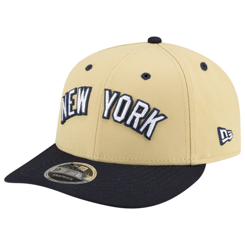 

New Era New Era Yankees Felt 9FIFTY Cap - Adult Tan/Navy Size One Size