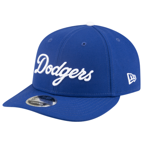 

New Era New Era Dodgers Felt 9FIFTY Cap - Adult White/Blue Size One Size