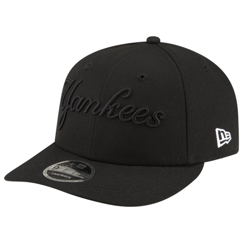 

New Era New Era Yankees Felt 9FIFTY Cap - Adult Black/Black Size One Size