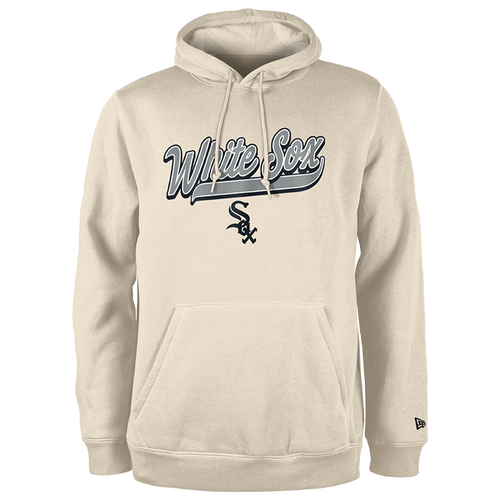 

New Era Mens New Era White Sox Hooded Pullover - Mens Tan/Tan Size XL