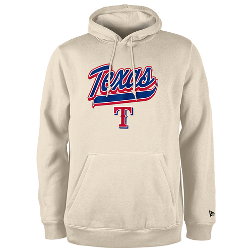 MENS - New Era Rangers Hooded Pullover - Tan