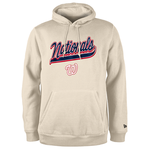 

New Era Mens New Era Nationals Hooded Pullover - Mens Tan/Tan Size XXL