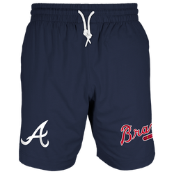 Men's - New Era Braves 7" Fitted OTC Shorts - Navy/Navy