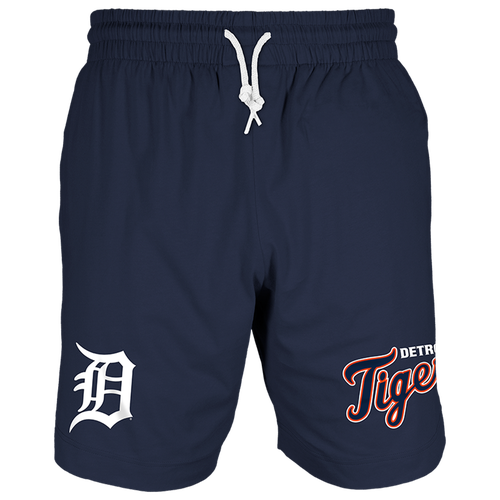

New Era Mens New Era Tigers 7" Fitted OTC Shorts - Mens Navy/Navy Size XXL