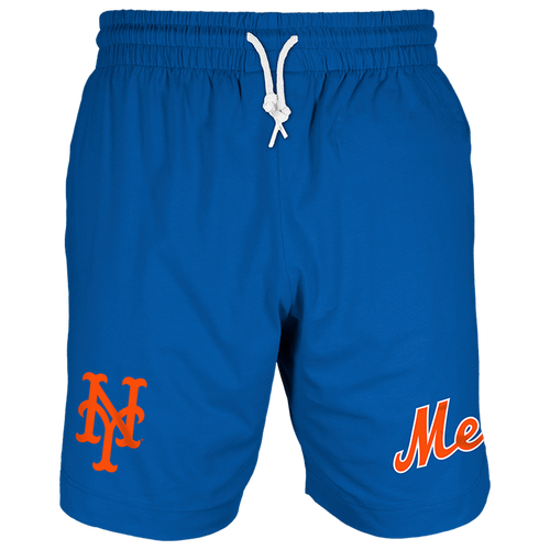 

New Era Mens New Era Mets 7" Fitted OTC Shorts - Mens Blue/Blue Size L