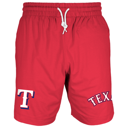 

New Era Mens New Era Rangers 7" Fitted OTC Shorts - Mens Red/Red Size L