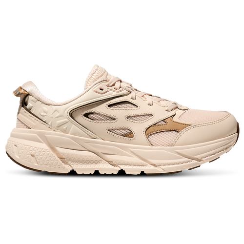 WOMENS - HOKA Clifton L Athletics - Vanilla/Wheat