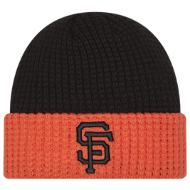 god selection× NEW ERA KNIT CAP New Era Mets Waffled Knit Hat | Champs Sports