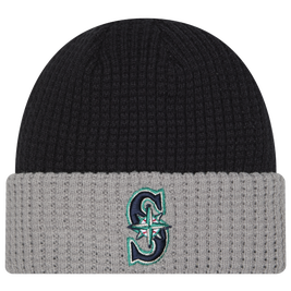 god selection× NEW ERA KNIT CAP New Era Mets Waffled Knit Hat | Champs Sports