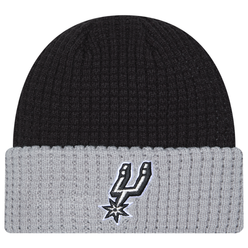 New Era San Antonio Spurs  Spurs Waffled Knit Hat In Navy/white