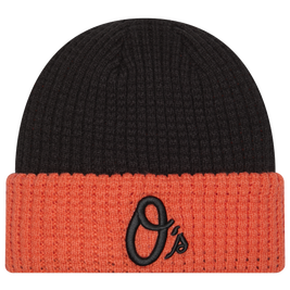 god selection× NEW ERA KNIT CAP New Era Mets Waffled Knit Hat | Champs Sports