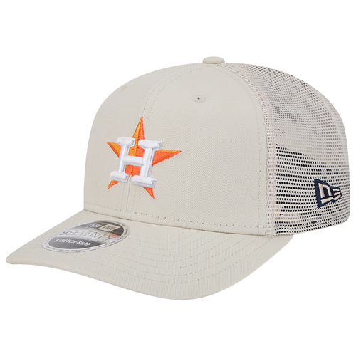 

New Era Houston Astros New Era Astros Perf 970 Adjustable Cap - Adult Khaki/White Size One Size