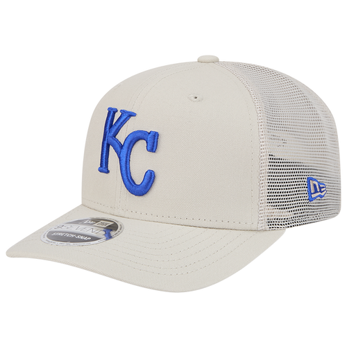 

New Era Kansas City Royals New Era Royals Perf 970 Adjustable Cap - Adult Khaki/White Size One Size