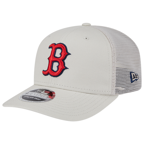 

New Era Boston Red Sox New Era Red Sox Perf 970 Adjustable Cap - Adult Khaki/White Size One Size