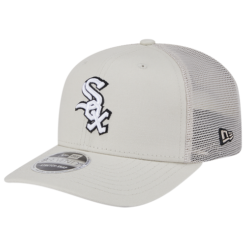 

New Era Chicago White Sox New Era White Sox Perf 970 Adjustable Cap - Adult Khaki/White Size One Size