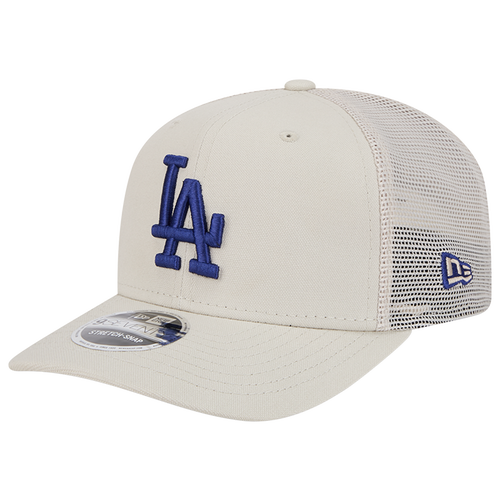 

New Era Los Angeles Dodgers New Era Dodgers Perf 970 Adjustable Cap - Adult White/Khaki Size One Size