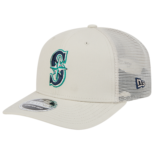 

New Era Miami Marlins New Era Marlins Perf 970 Adjustable Cap - Adult White/Navy/Teal Size One Size