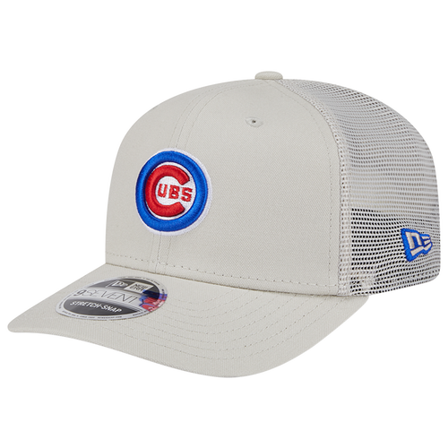 

New Era Chicago Cubs New Era Cubs Perf 970 Adjustable Cap - Adult Khaki/White Size One Size