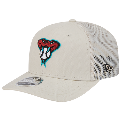 

New Era Arizona Diamondbacks New Era Diamondbacks Perf 970 Adjustable Cap - Adult White/Khaki Size One Size