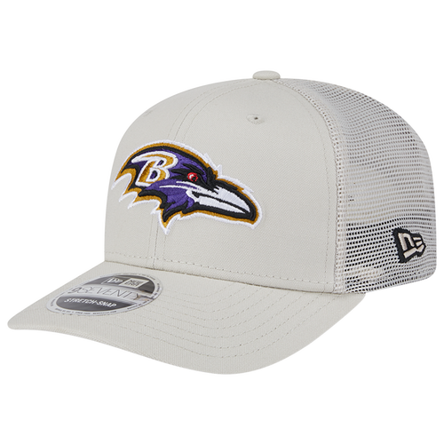 

New Era Baltimore Ravens New Era Ravens Perf 970 Adjustable Cap - Adult Khaki/White Size One Size