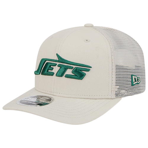 

New Era New York Jets New Era Jets Perf 970 Adjustable Cap - Adult White/Khaki Size One Size