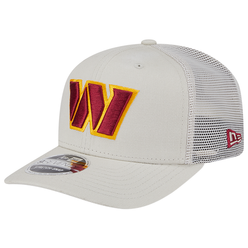 

New Era Washington Commanders New Era Commanders Perf 970 Adjustable Cap - Adult White/Khaki Size One Size