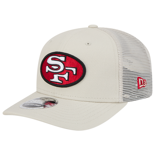 

New Era San Francisco 49ers New Era 49ers Perf 970 Adjustable Cap - Adult Khaki/White Size One Size