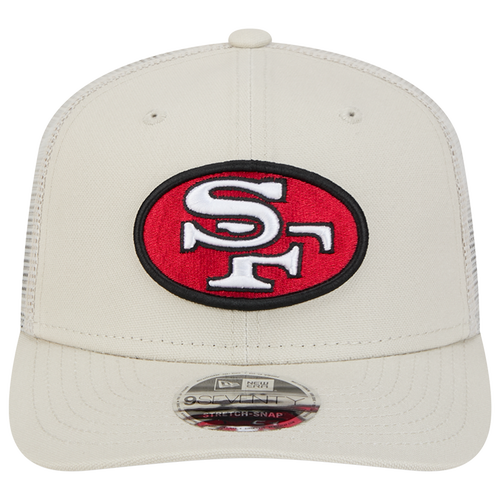 New Era Womens San Francisco 49ers 49ers Perf 970 Adjustable Cap Adult Khaki White