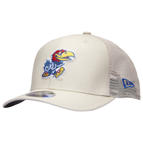New Era Kansas Otc 9seventy Perform Cap In White/khaki
