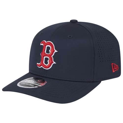 

New Era Boston Red Sox New Era Red Sox Perf 970 Adjustable Cap - Adult Navy/White Size One Size