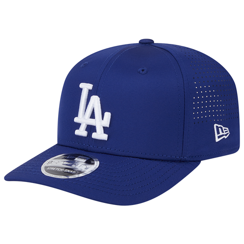 

New Era Los Angeles Dodgers New Era Dodgers Perf 970 Adjustable Cap - Adult White/Blue Size One Size