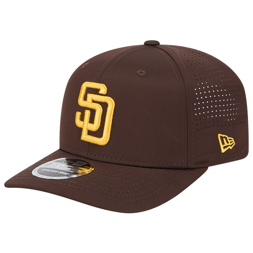 

New Era San Diego Padres New Era Padres Perf 970 Adjustable Cap - Adult Brown/Yellow Size One Size