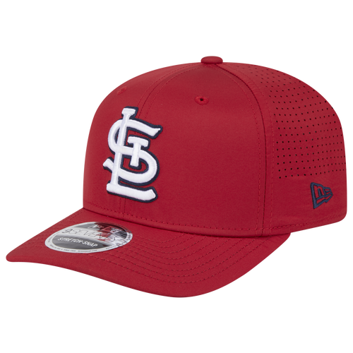 

New Era St. Louis Cardinals New Era Cardinals Perf 970 Adjustable Cap - Adult Red/White Size One Size