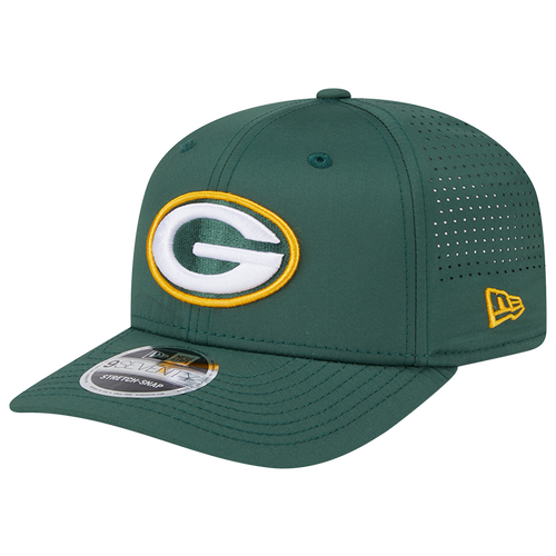 

New Era Green Bay Packers New Era Packers Perf 970 Adjustable Cap - Adult White/Green Size One Size