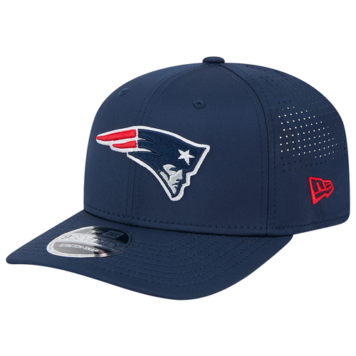 

New Era New England Patriots New Era Patriots Perf 970 Adjustable Cap - Adult White/Navy Size One Size